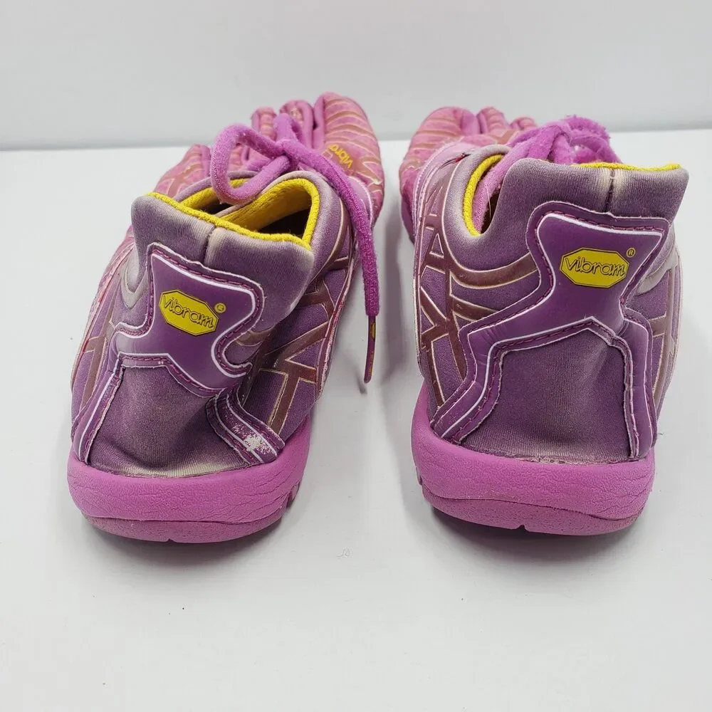 Vibram FiveFingers Shoes Womens 40 US 8.5 9 Pink Purple Minimalist Barefoot Run